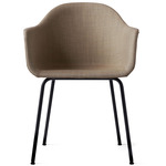 Harbour Steel Base Armchair - Black / Remix 233