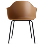 Harbour Steel Base Armchair - Black / Khaki