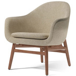 Harbour Lounge Chair - Walnut / Beige Boucle