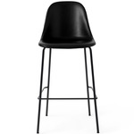 Harbour Side Stool - Black / Dakar Black Leather