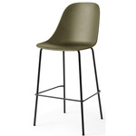 Harbour Side Stool - Black / Olive