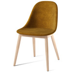 Harbour Wooden Base Side Chair - Natural Oak / Champion 041