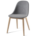 Harbour Wooden Base Side Chair - Natural Oak / Fiord 751