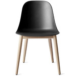 Harbour Wooden Base Side Chair - Natural Oak / Black