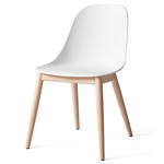 Harbour Wooden Base Side Chair - Natural Oak / White