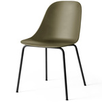 Harbour Steel Base Side Chair - Black / Olive