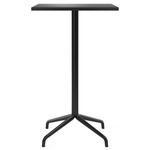 Harbour Footed Base Rectangular Counter/Bar Table - Black / Charcoal