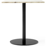 Harbour Rectangular Dining Table - Black / Ivory Marble