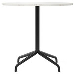 Harbour Round Dining Table - Black / Ivory Marble