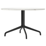 Harbour Lounge Table - Black / Ivory Marble