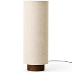 Hashira Floor Lamp - Dark Stained Oak / Raw Linen