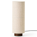 Hashira Table Lamp - Dark Stained Oak / Raw Linen