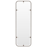 Nimbus Rectangular Mirror - Bronzed Brass
