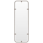 Nimbus Rectangular Mirror - Bronzed Brass