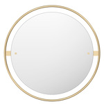 Nimbus Round Mirror - Polished Brass