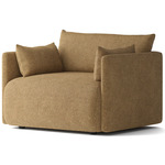 Offset Armchair - Gold Boucle