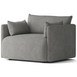 Offset Armchair - Grey Boucle