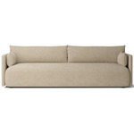 Offset Sofa - Black / Beige Boucle