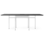 Snaregade Conference Table - Light Grey / Black Oak