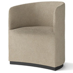 Tearoom Club Chair - Black / Beige Boucle