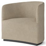 Tearoom Lounge Chair - Black / Beige Boucle