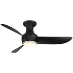 Corona Ceiling Fan with Light - Matte Black / Brushed Nickel / Matte Black