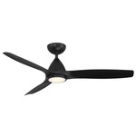 Skylark Smart Ceiling Fan with Light - Matte Black