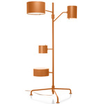 Statistocrat Floor Lamp - Yellow Orange