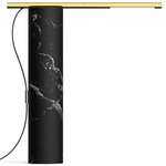 T.O Table Lamp - Black Marble / Brass