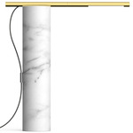 T.O Table Lamp - White Marble / Brass