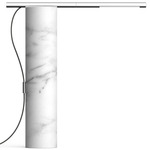 T.O Table Lamp - White Marble / Chrome