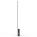 T.O Floor Lamp - Black Marble / Brass