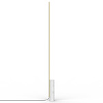 T.O Floor Lamp - White Marble / Brass
