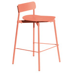 Fromme Metal Bar / Counter Stool - Coral
