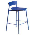 Fromme Metal Bar / Counter Stool - Blue