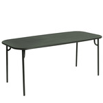 Week-End Dining Table - Glass Green