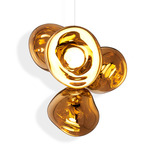 Melt Chandelier - Gold / Gold