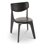 Slab Side Chair - Black