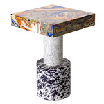 Swirl Medium Side Table - Multicolor