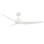 Terminator UV Ceiling Fan - Matte White / Matte White