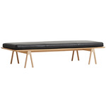 Level Daybed - White Pigmented Oak / Black