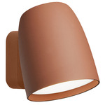 Nut Outdoor Wall Sconce - Textured Terracotta