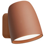 Nut Outdoor Wall Sconce - Textured Terracotta