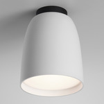Nut Outdoor Ceiling Light - Textured White