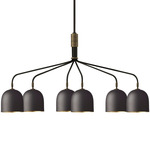 Howard Chandelier - Gunmetal / Gunmetal