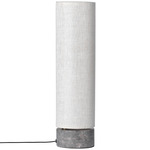 Unbound Table Lamp - Grey Marble / Canvas