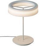 Sin Table Lamp - White Grey / White Opal