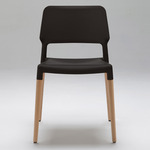 Belloch Chair - Black / Natural Beech