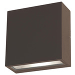 Dexter Outdoor Wall Sconce - Bronze / Clear