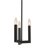 Grace 3 Light Mini Pendant - Black